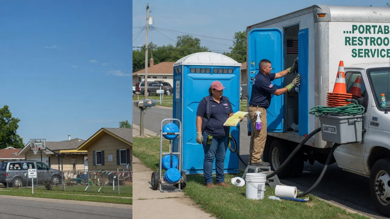 Portable Toilet Rental in Mcnabb, IL near me